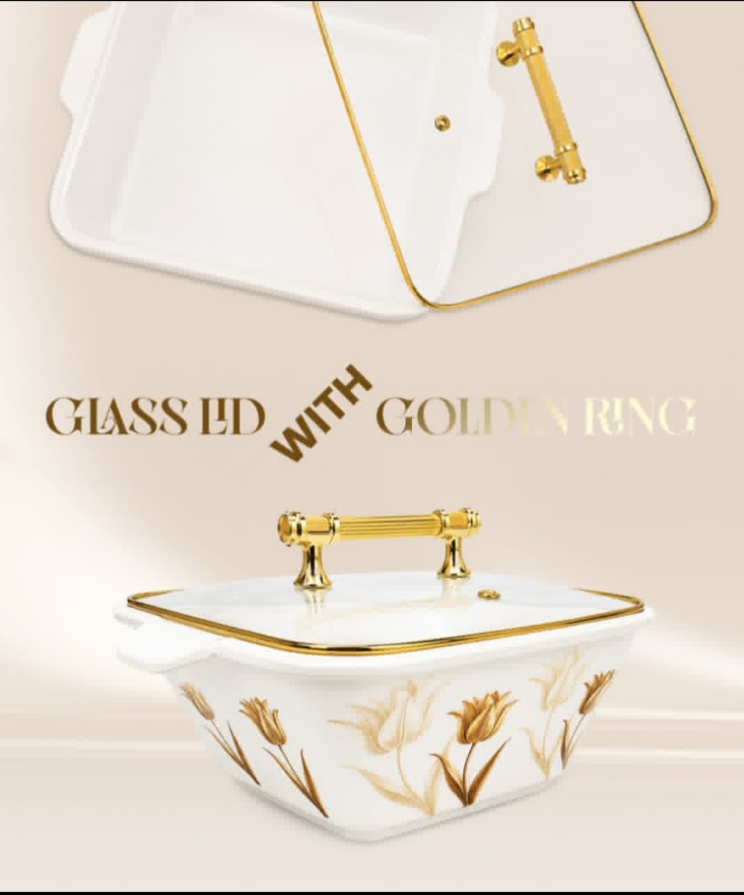 Gold View Dinner Set